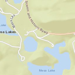 Mesa Lakes Colorado Street Map