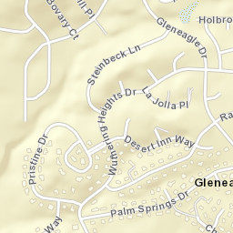 Gleneagle Street Map