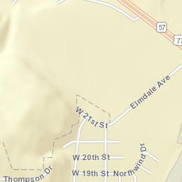 2250-2384 North Jackson Street, Junction City Street Map