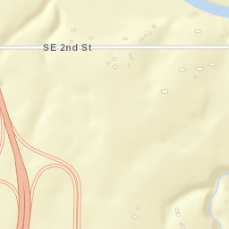 4321-4345 Southeast 2nd Street, Topeka Street Map