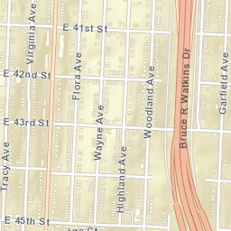 4237 Euclid Avenue, Kansas City, MO 64130 Street Map