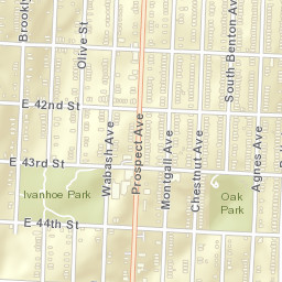 4233 Prospect Avenue, Kansas City, MO Street Map