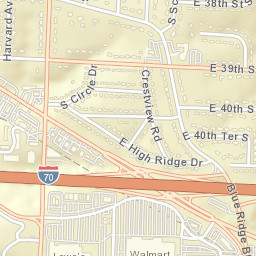 4281 Sterling Avenue, Kansas City, MO Street Map