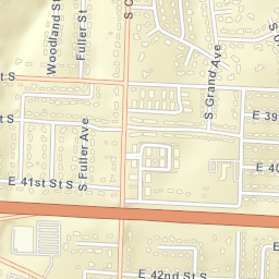 11926-12148 East 39th Street South Independence MO Street Map