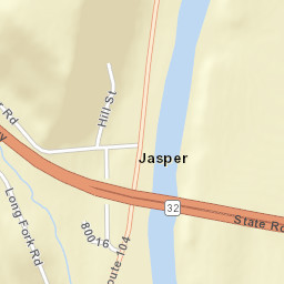 Jasper, OH 45642, USA Street Map