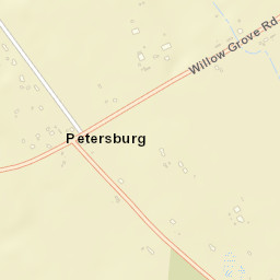 Petersburg Delaware Street Map