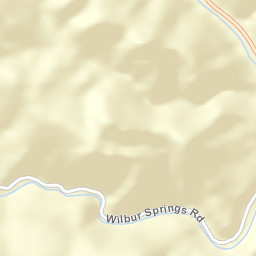Wilbur Springs California Street Map