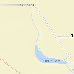 Tisdale California Street Map
