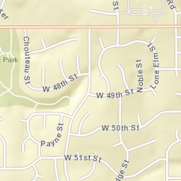 4830-4898 Noreston Street Shawnee KS Street Map