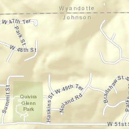 12764-12864 West 51st Street, Shawnee Street Map