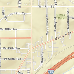4801 Antioch Rd Overland Park KS Street Map