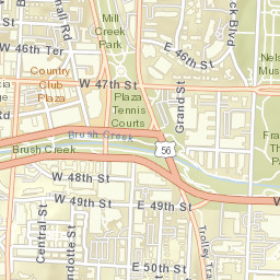 201 W 47th St Kansas City MO Street Map