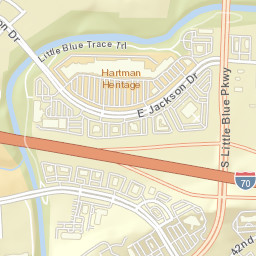 Interstate 70, Independence, MO 64057 Street Map