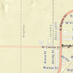 North Maple Street, Brighton, IL 62012, USA Street Map