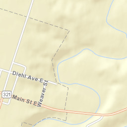Mowrystown Ohio Street Map