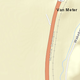Van Meter Ohio Street Map
