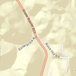 Browntown Ohio Street Map