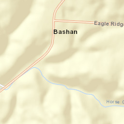 Bashan Ohio Street Map