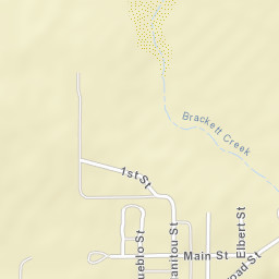 13596 Manitou Street Peyton CO Street Map