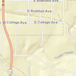 Kansas 14, Lincoln, KS 67455, USA Street Map