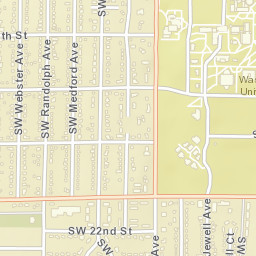 2699 Southwest 21st Street, Topeka, KS Street Map