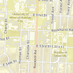 University of Missouri-Kansas City Volker Campus 5311 Rockhil Street Map