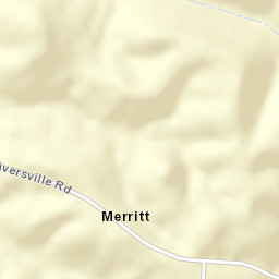 Merritt Ohio Street Map