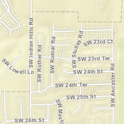 7200-7208 Southwest 23rd Street, Topeka Street Map