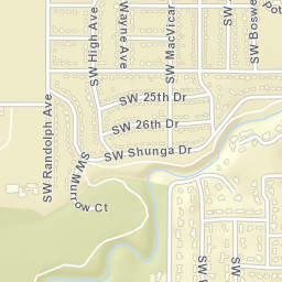 2300-2306 Southwest Boswell Court, Topeka Street Map