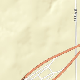 Reno, KS, USA Street Map