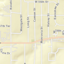 12700 Johnson Drive, Shawnee, KS 66216 Street Map