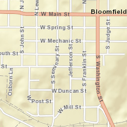2-98 Indiana 157, Bloomfield, IN 47424 Street Map