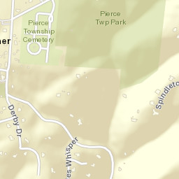 Locust Corner Ohio Street Map