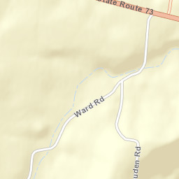 Louden Ohio Street Map