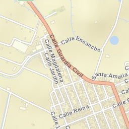 Santa Amalia Street Map