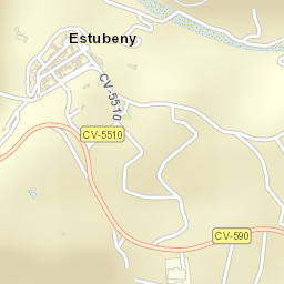 Estubeny Street Map