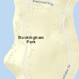 Buckingham Park California Street Map
