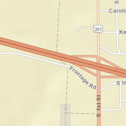 Interstate 70 WaKeeney KS 67672 Street Map