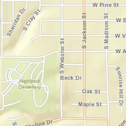 709 S Garfield St Junction City, Kansas Street Map