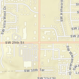 2899-2937 Southwest Villa West Drive Topeka KS Street Map
