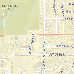 2201 Southwest 29th Terrace Topeka KS Street Map