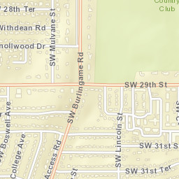 2820-2858 Southwest Burlingame Road Street Map