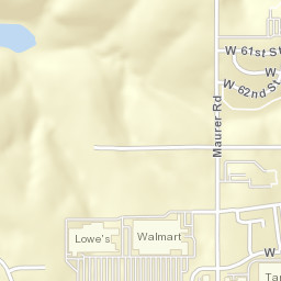 16310 West 65th Street, Shawnee, KS Street Map