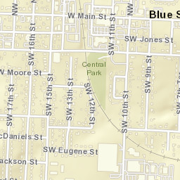 1101-1133 Main Street, Blue Springs, MO Street Map