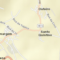 Santo Quintino Street Map