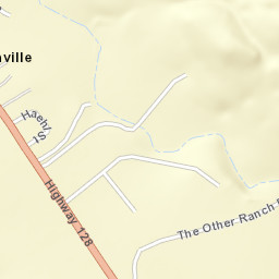Boonville California Street Map