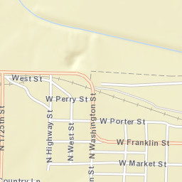 North Highway Street, Palestine, IL 62451 Street Map