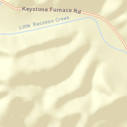 Keystone Ohio Street Map