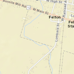 Felton Delaware Street Map
