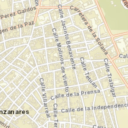 Manzanares Street Map